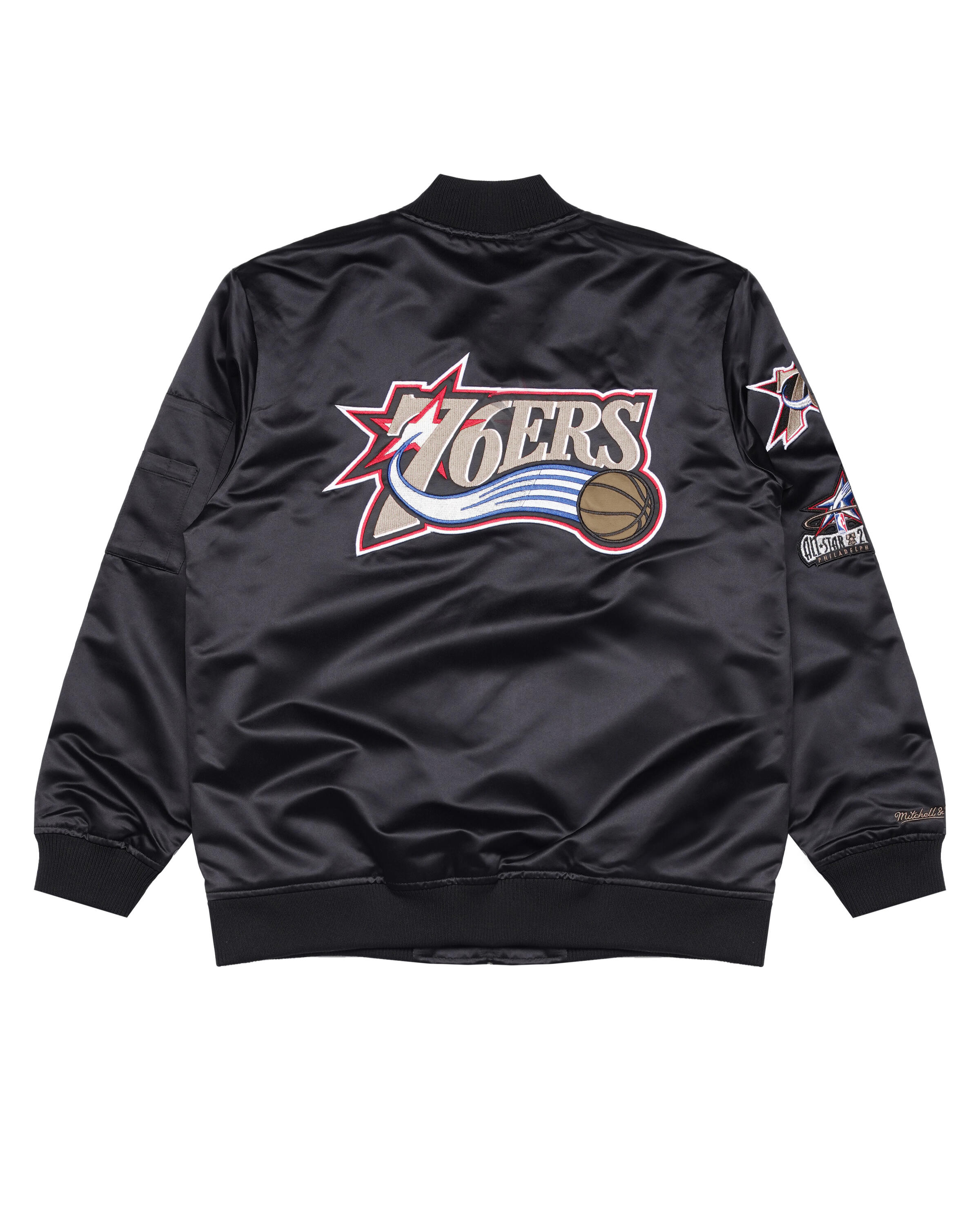 Mitchell & Ness NBA LIGHTWEIGHT SATIN BOMBER